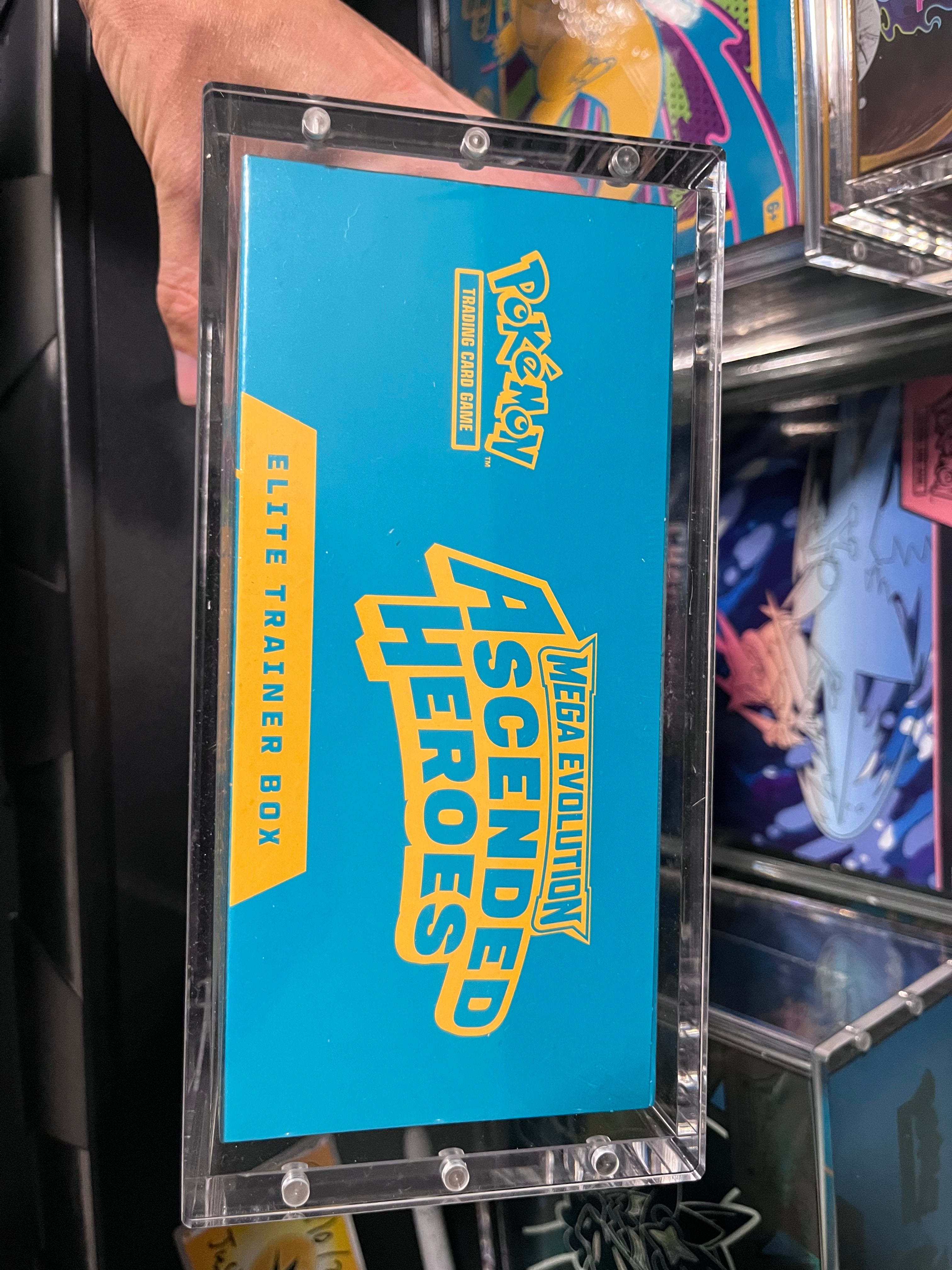 Pokémon Elite Trainer Box Acrylic Case