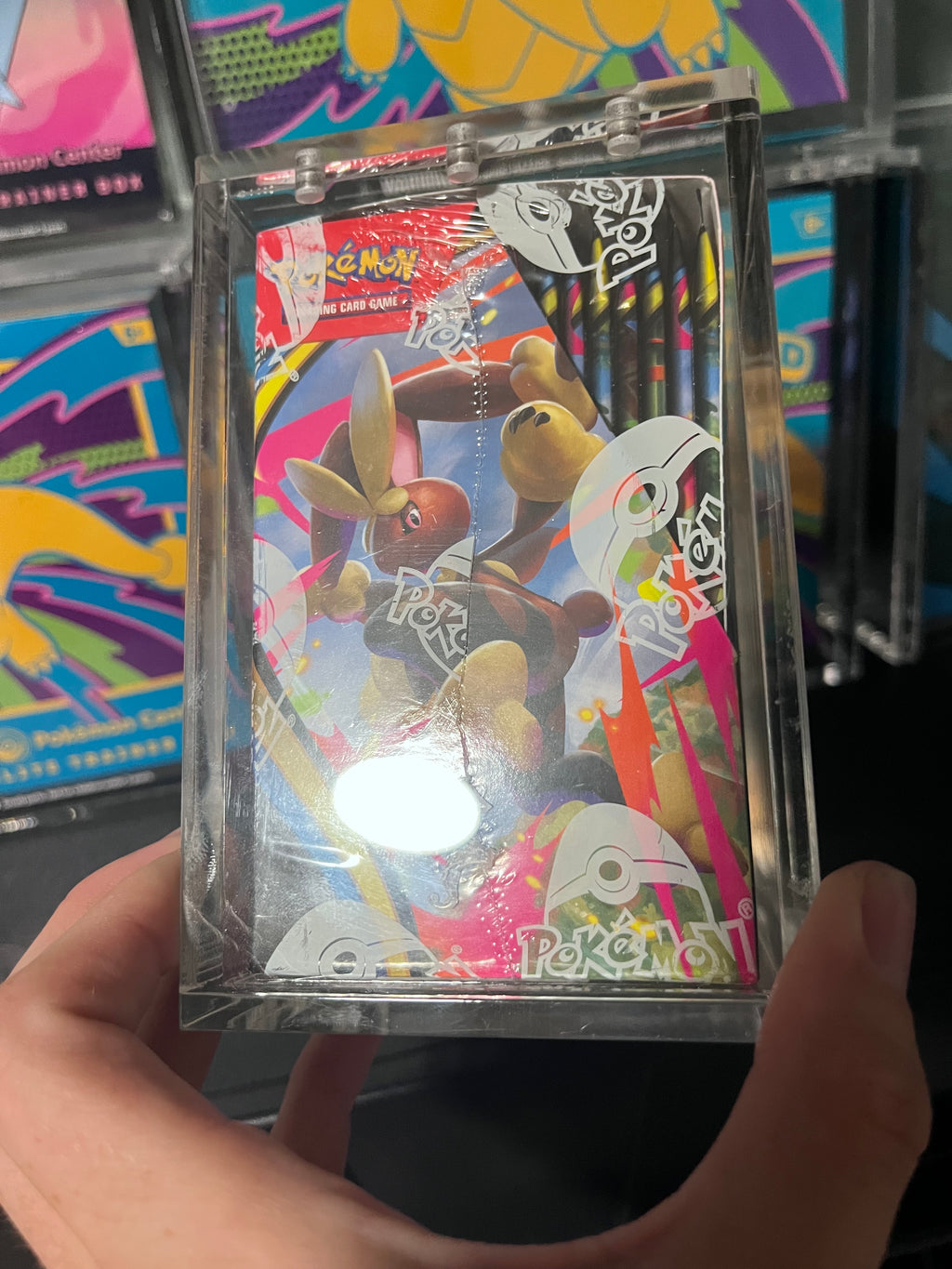 Pokémon Booster Box Acrylic Case
