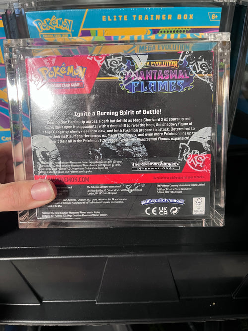 Pokémon Booster Box Acrylic Case